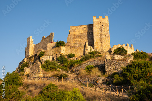 Castillo de Xivert,situado en la sierra de Irta en la localidad de Alcala de Xivert,Castellón,España. photo