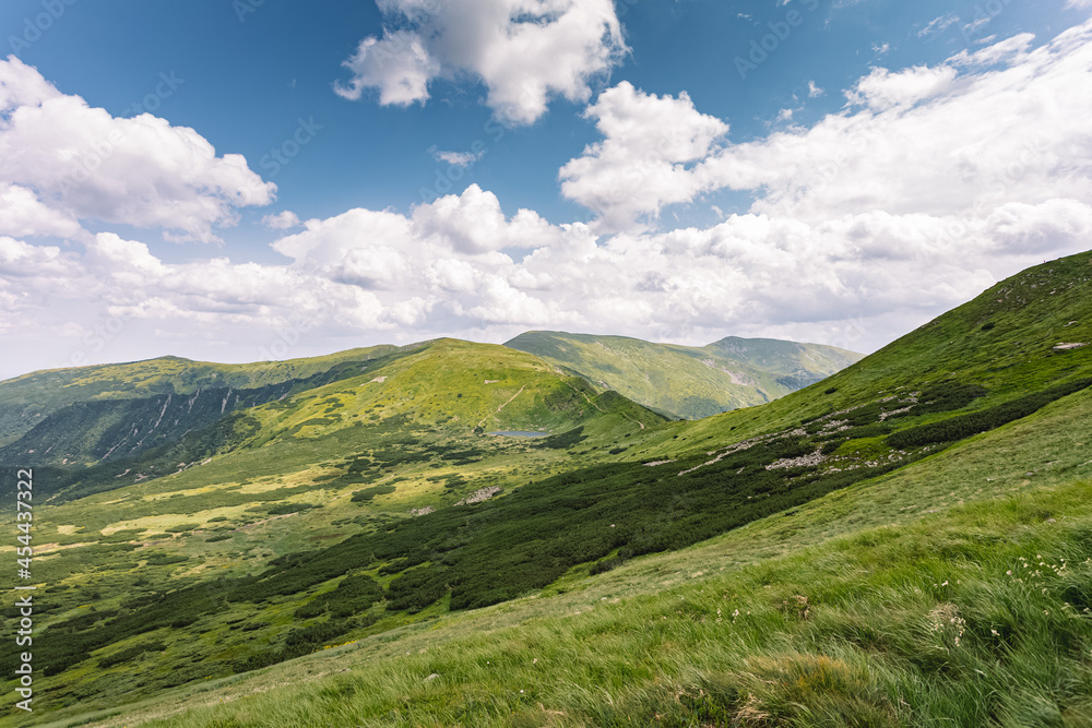 extremely beautiful mountain scenery. mountains in Ukraine. extremely beautiful mountain scenery. mountains in Ukraine.