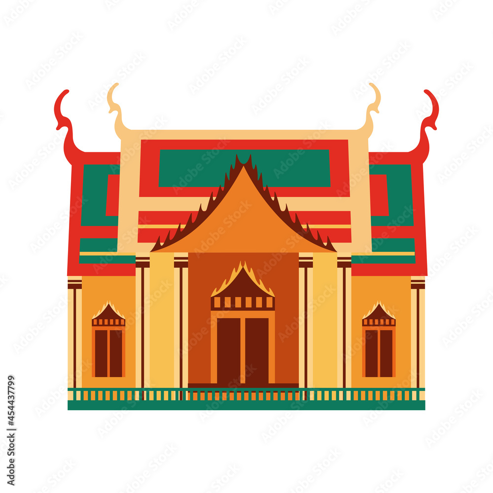 Obraz premium temple wat benchamabophit