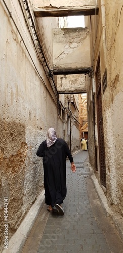 Walking in the alleys of the Medina