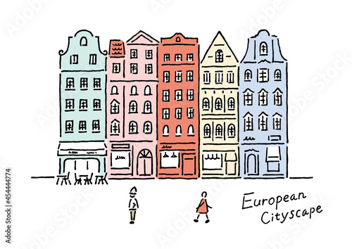 ヨーロッパの街並み