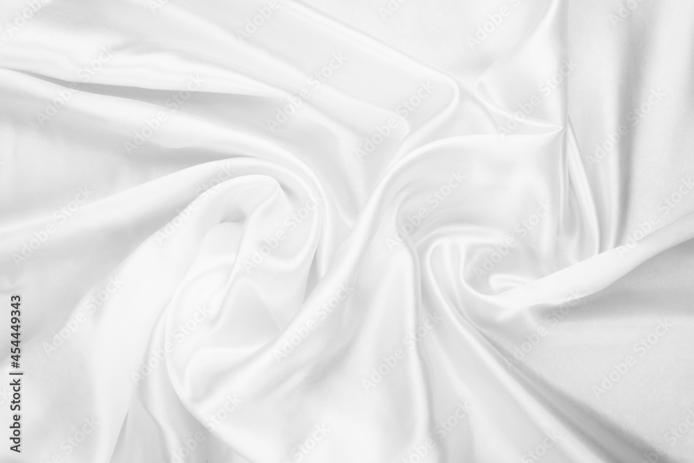 Obraz premium white background, closeup texture of cloth