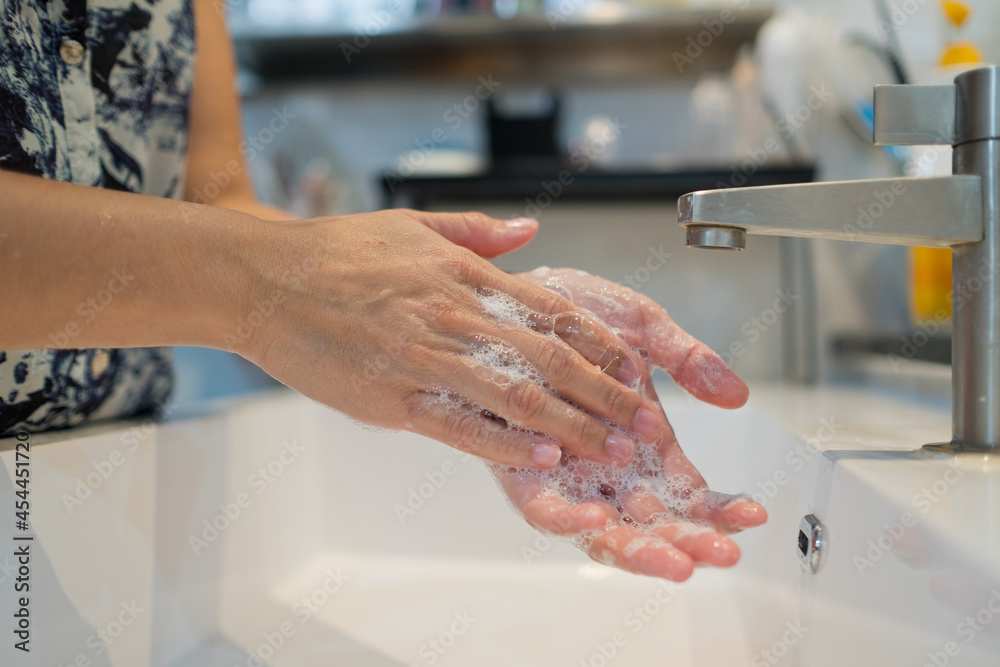 closeup washing hand, clean hand
closeup washing hand, clean hand