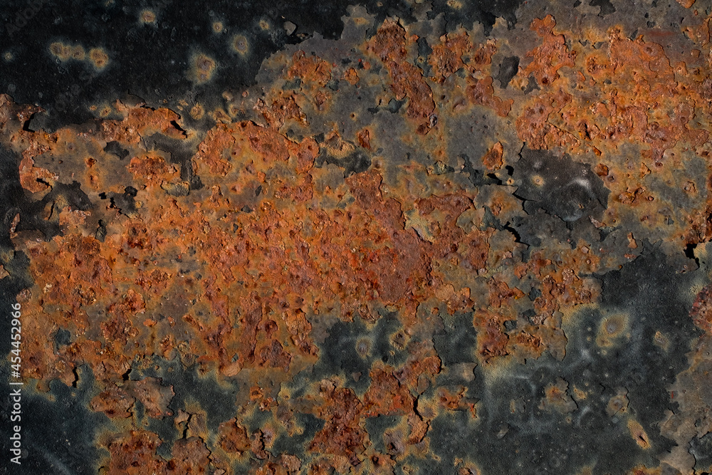 Fototapeta premium metal texture with scratch and crack, rust wall 