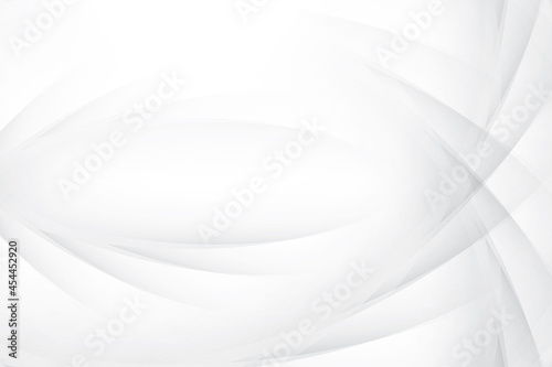 Abstract white and gray color, modern design background with geometric shape. Vector illustration.