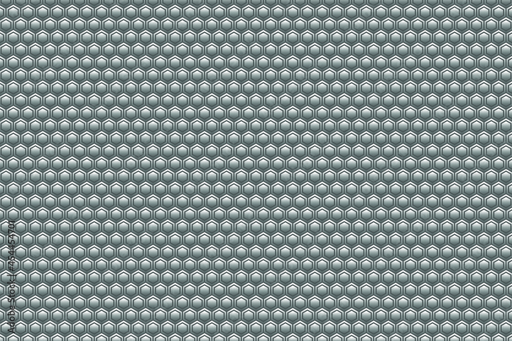 Abstract color illustration with hexagonal elements. Abstract color illustration with hexagonal elements.