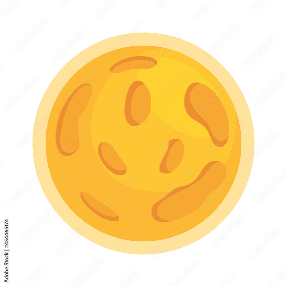 Fototapeta premium Night moon icon