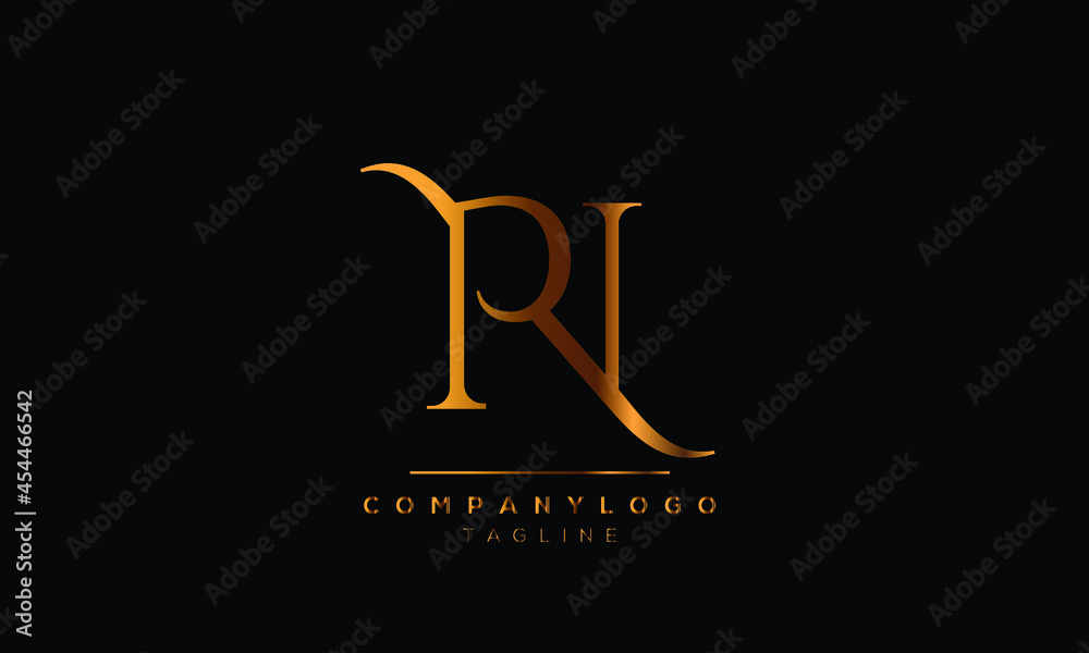 Abstract Letter Initial NP PN Vector Logo Design Template Abstract Letter Initial NP PN Vector Logo Design Template