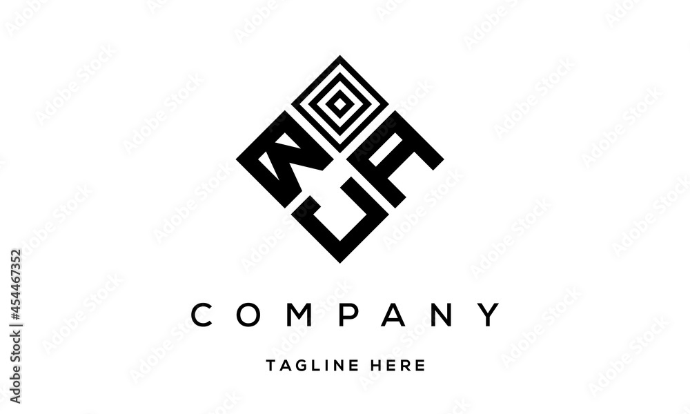 BAJ square three latter logo vector BAJ square three latter logo vector