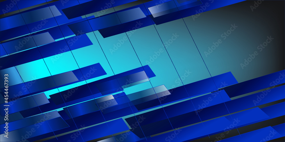 Obraz premium abstract blue background with lines