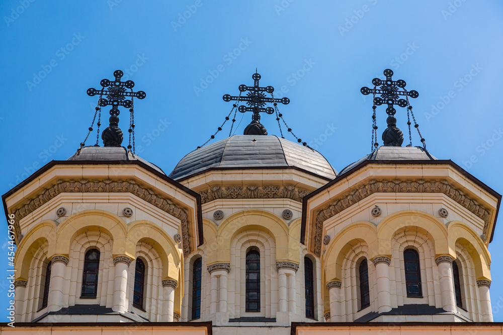 ルーマニア　トランシルヴァニア地方にある要塞都市アルバ・ユリアの要塞内のルーマニア正教会聖堂