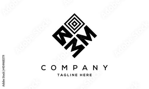 BMM square three latter logo vector