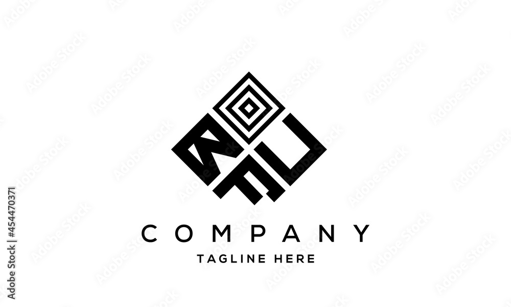 BUF square three latter logo vector BUF square three latter logo vector