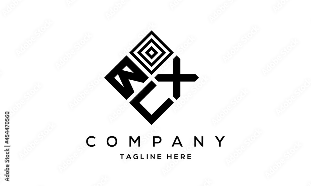 BXU square three latter logo vector BXU square three latter logo vector