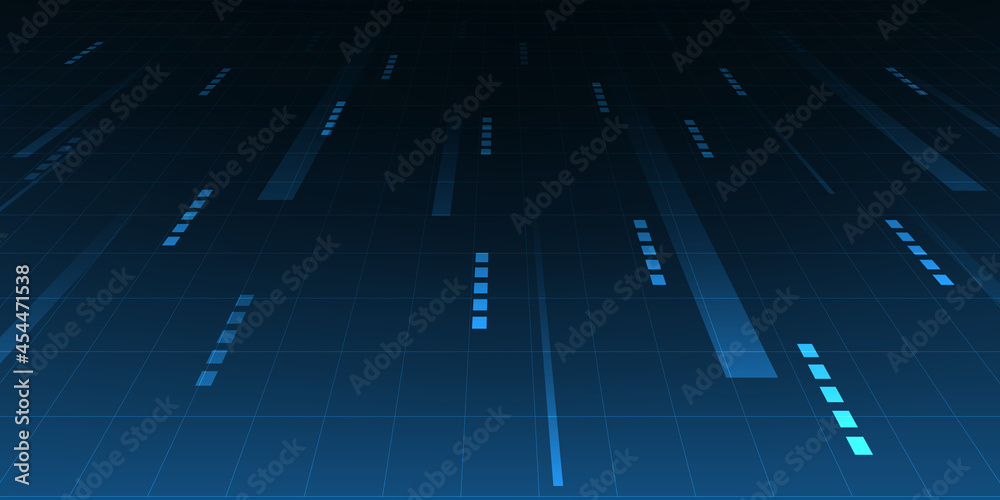 Vector technology concept blue lines abstract background. Vector technology concept blue lines abstract background.