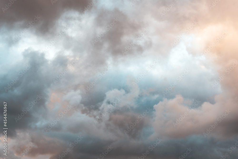 Dreamy cloud background, artistic