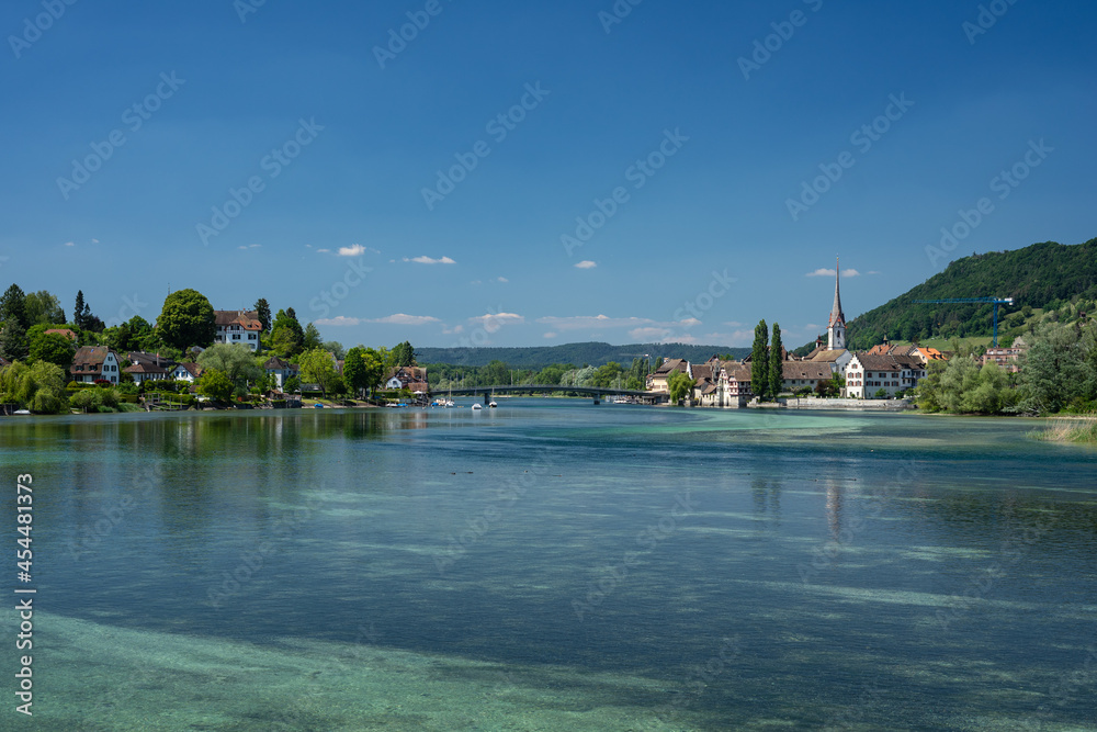 the picturesque Swiss town of Stein am Rhein
