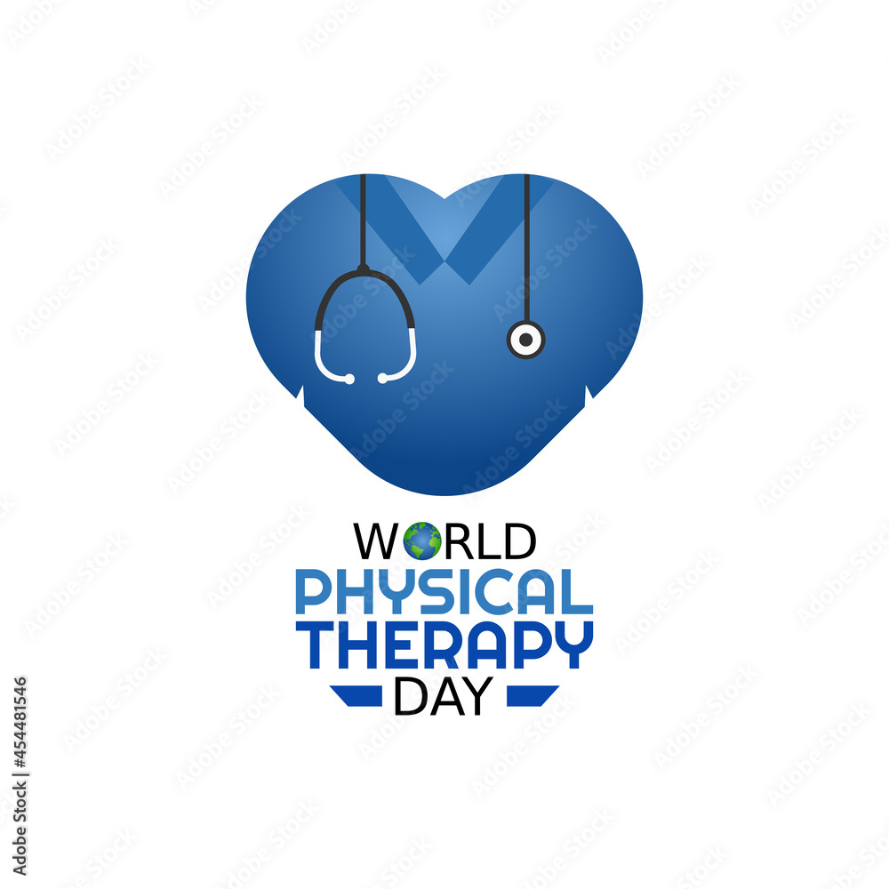 vector graphic of world physical therapy day good for world physical ...