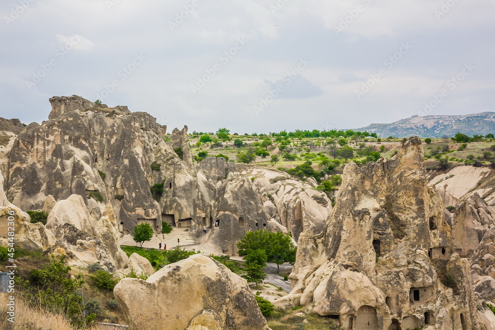 Amazing Volcanic rock formations known as Love Valley or Fairy C