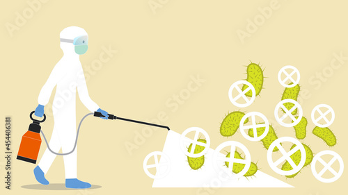 Cleaning and Sanitising Service, Spray Disinfection of Surfaces