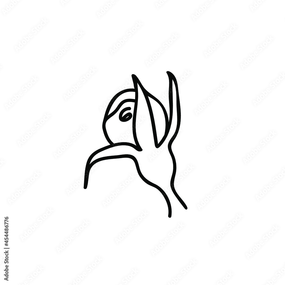 One Vector Botanical Illustration Rose with black line on white background.Floral,Summer hand drawn doodle style picture.Designs for packaging,social media,web,cards, posters,invitations. One Vector Botanical Illustration Rose with black line on white background.Floral,Summer hand drawn doodle style picture.Designs for packaging,social media,web,cards, posters,invitations.