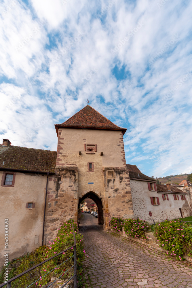 Tower gate in Turckheim, France