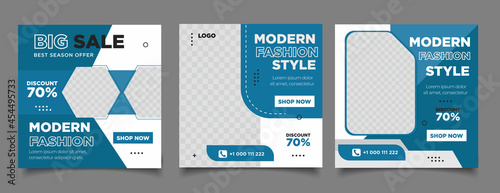 Template fashion sale social media post	