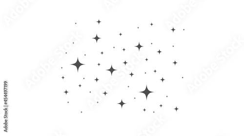 Stars vector illustration. Vector isolated editable flat illustration of stars © Eduardo