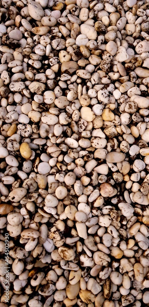 Tiny rocks on the floor