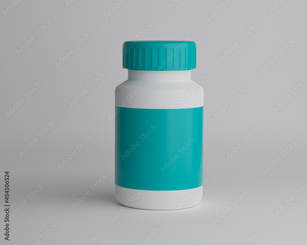 Medical Medicine pill bottle isolated on a white background Medical Medicine pill bottle isolated on a white background