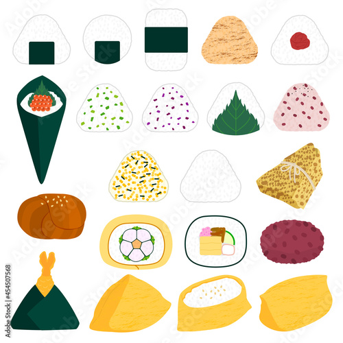 おにぎりのイラスト