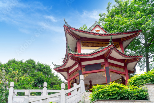 Chinese style old building: pavilion. photo