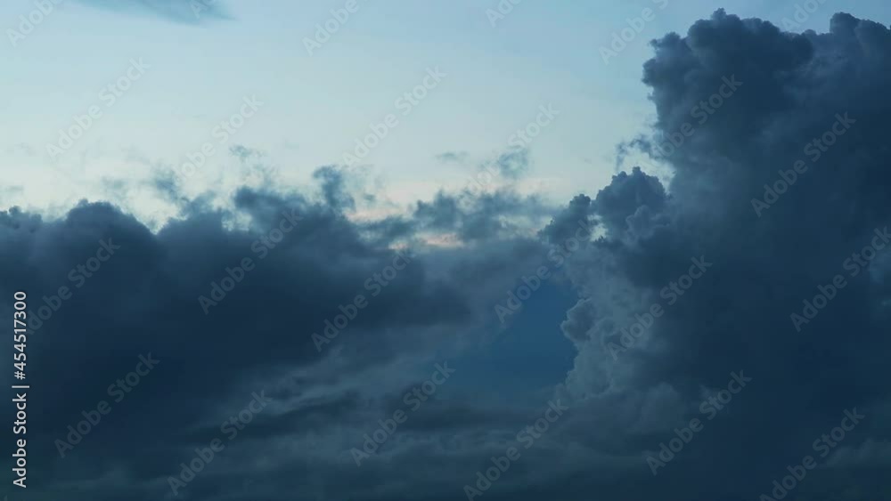 dark storm heap cloud rolling in the rainy season time lapse dark storm heap cloud rolling in the rainy season time lapse