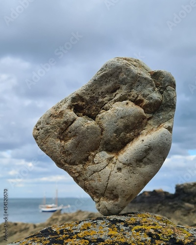 stone on the beach