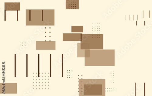 Minimal geometric background. Technological or scientific design. Banner template for social networks, websites. 3d rendering