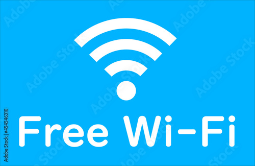 Free Wi-Fiを示すイラスト