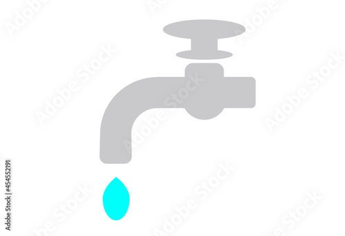 水道の蛇口のイラスト
