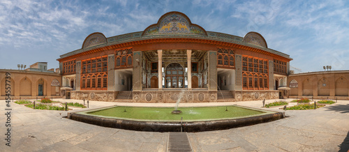 Narenjestan Ghavam or Qavam garden, shiraz, iran. photo