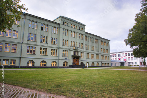 Lehrgebäude, Hörsaal Hochschule Anhalt, Fachhochschule Köthen, Sachsen Anhalt, Deutschland