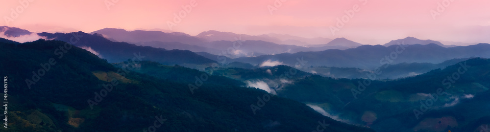 Fototapeta premium Mountain complex.