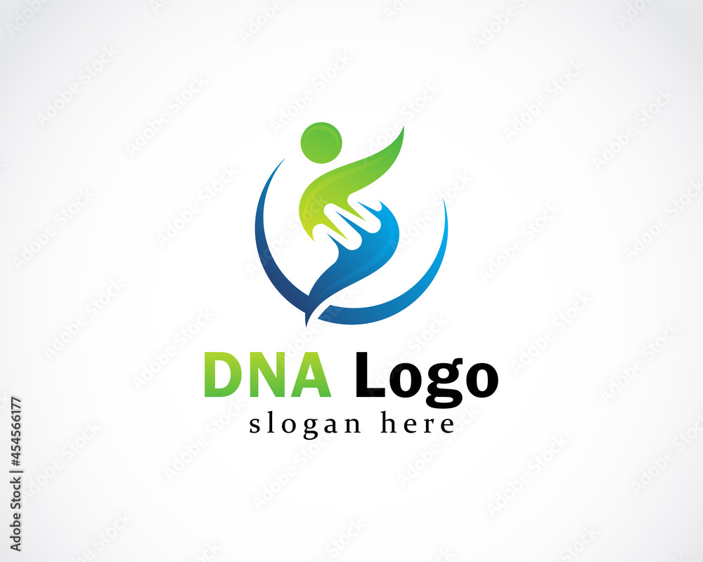 DNA logo creative solution health care sign symbol clinic hospital check design concept DNA logo creative solution health care sign symbol clinic hospital check design concept