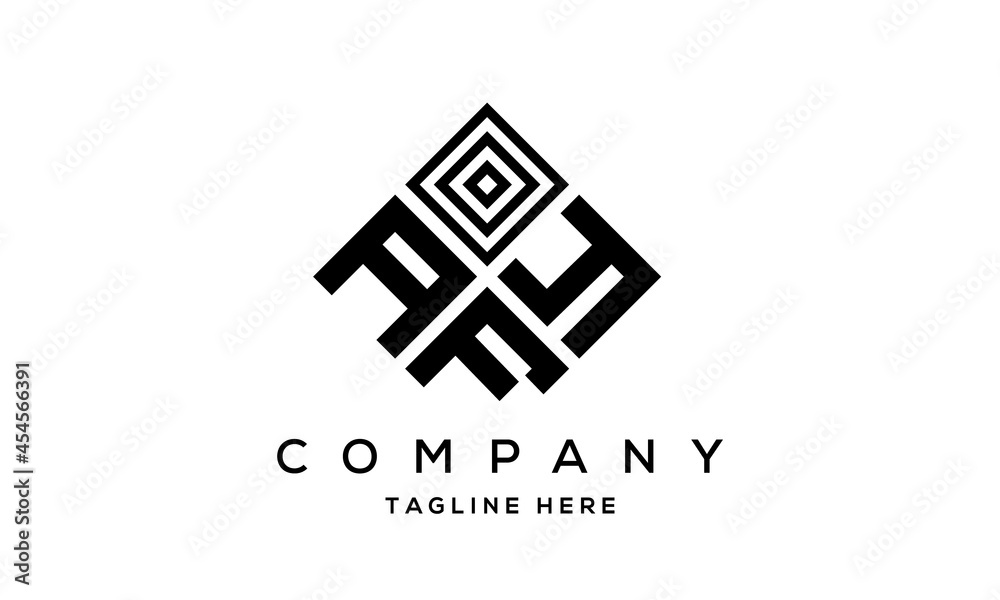 AYF square three latter logo vector AYF square three latter logo vector