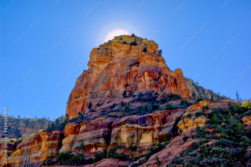 Aura of Slide Rock State Park Arizona