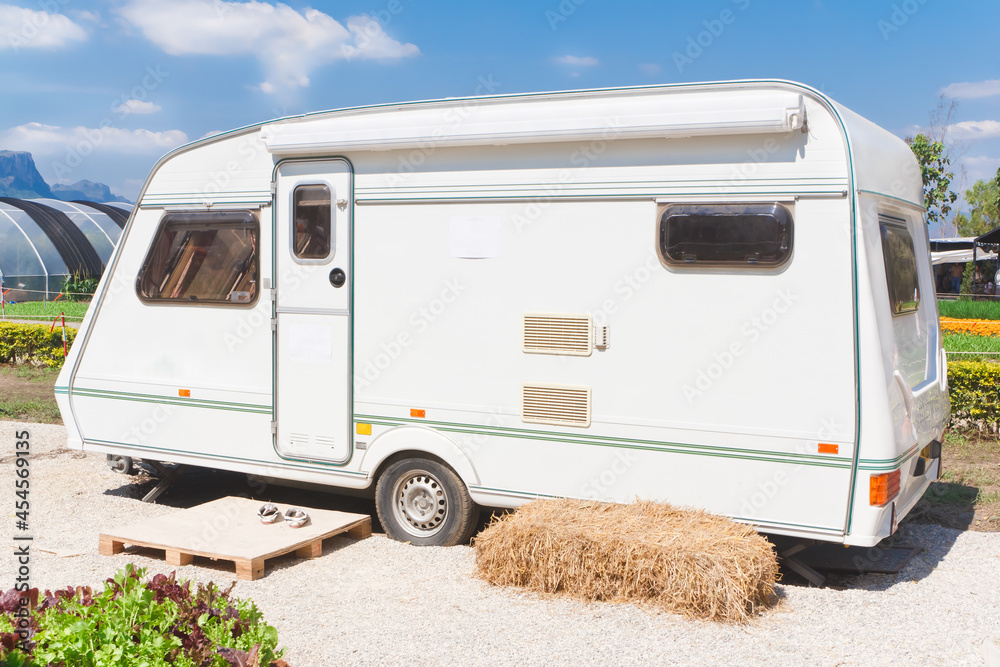 trailer caravan.