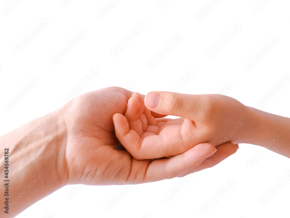 Hands of mother and child stock photo Hands of mother and child stock photo