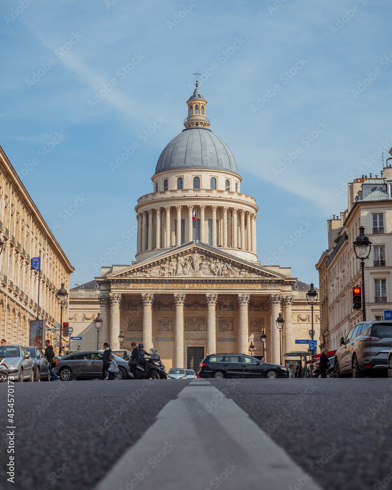 Place du Panthéon, Latin Quarter, Montagne Sainte-Geneviève, in Paris, France
