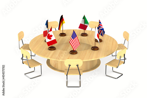 G7 Countries Summit Meeting...