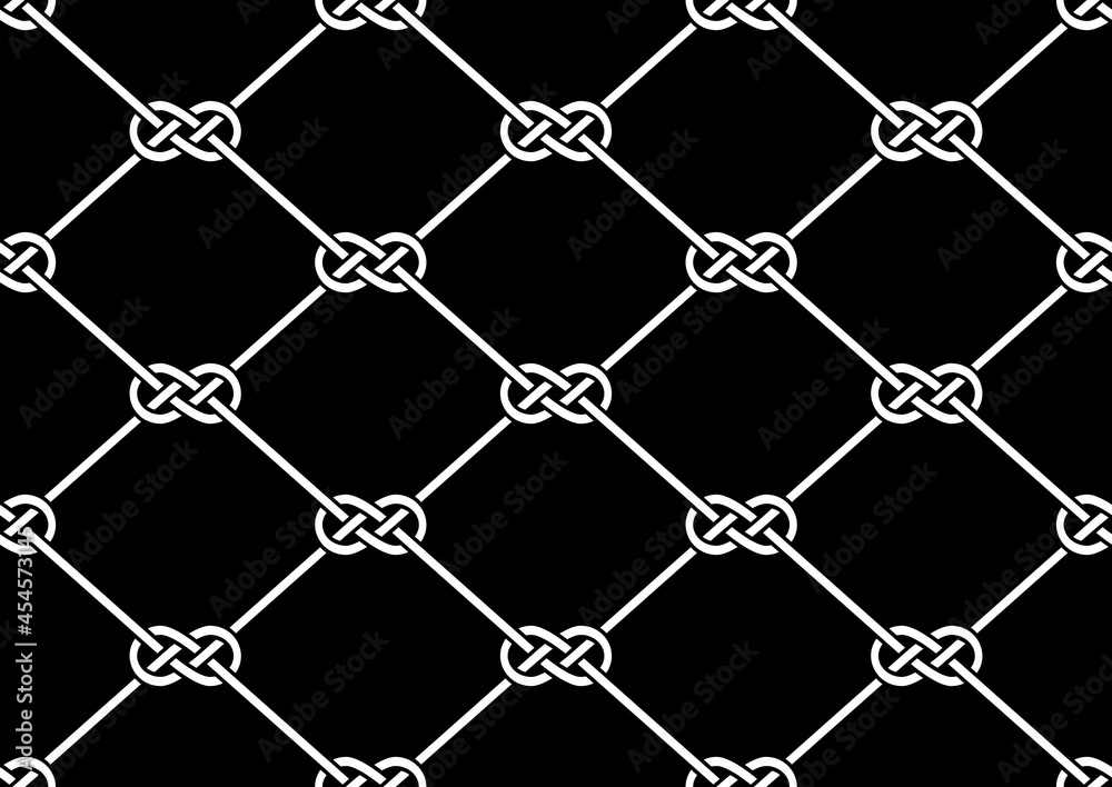 Fototapeta premium The geometric pattern with lines. Seamless vector background. White and black texture. Graphic modern pattern. Simple lattice graphic design