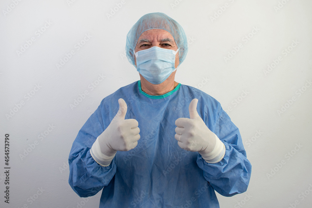 old senior male surgeon uniform doctor health care emergency thumbs up old senior male surgeon uniform doctor health care emergency thumbs up