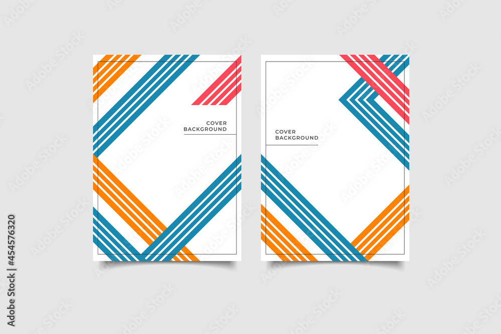 geometric business cover collection